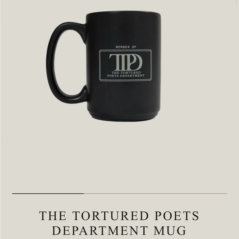 Taylor Swift TTPD mug NIB